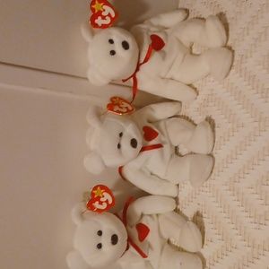 Valentino beanie baby with errors.